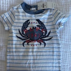 Ralph lauren 6 mo boys onsie